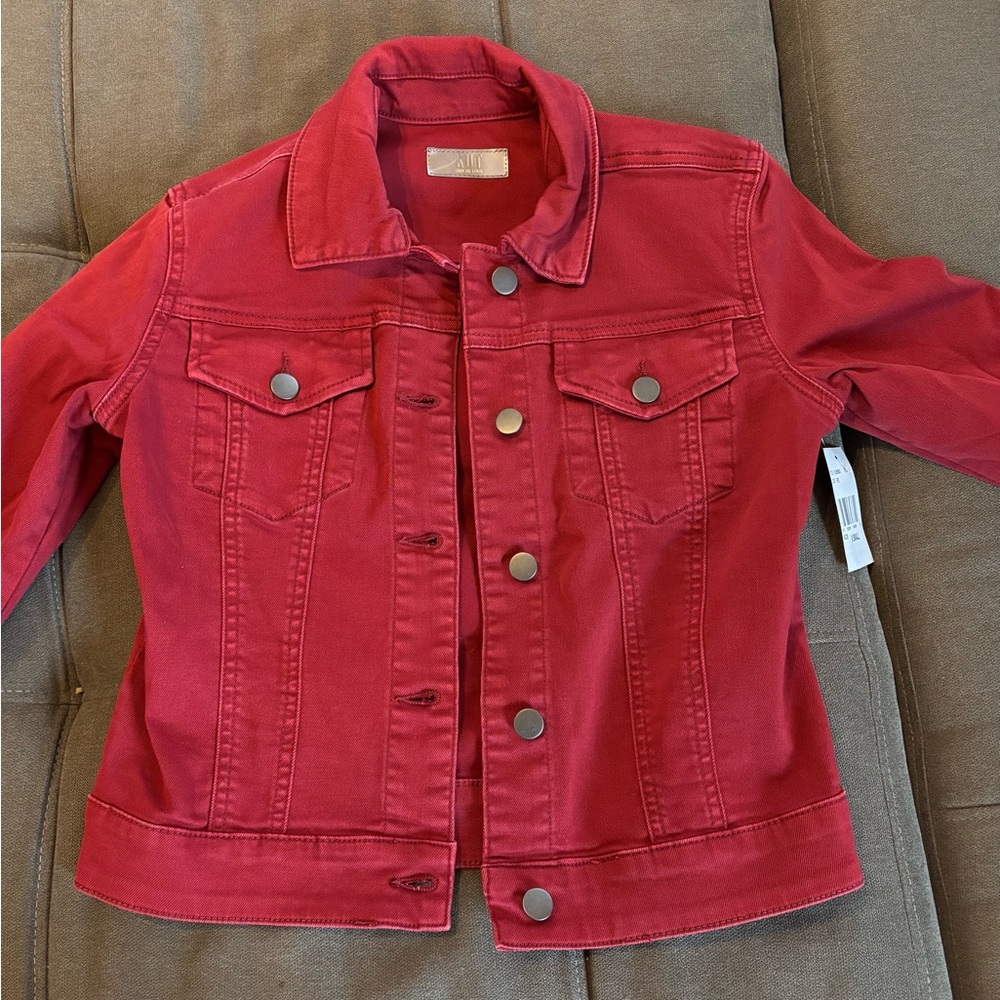 Kut From the Kloth Julia Crop Denim Jacket